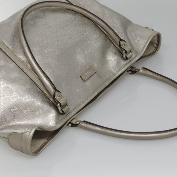 GUCCI GG implementation Tote Bag Silver Auth - Picture 7 of 16